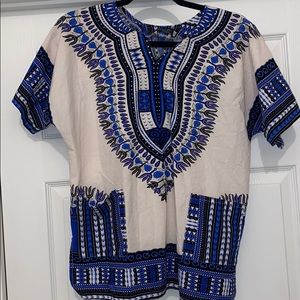 4/$20 Kivenst High Fashion Tribal Pattern top